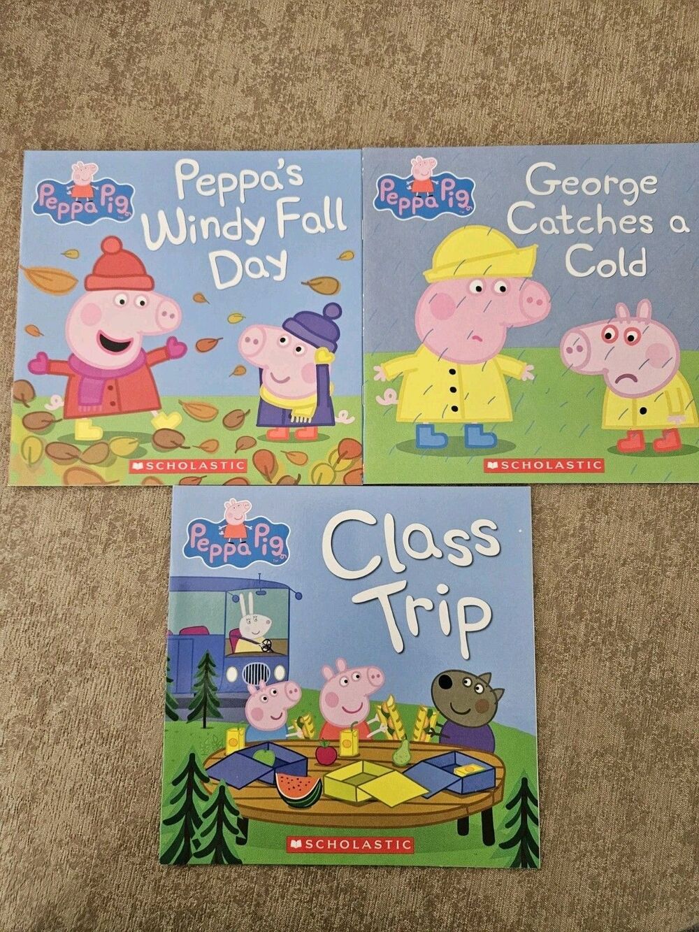 Lot Of 3 Peppa Pig Books